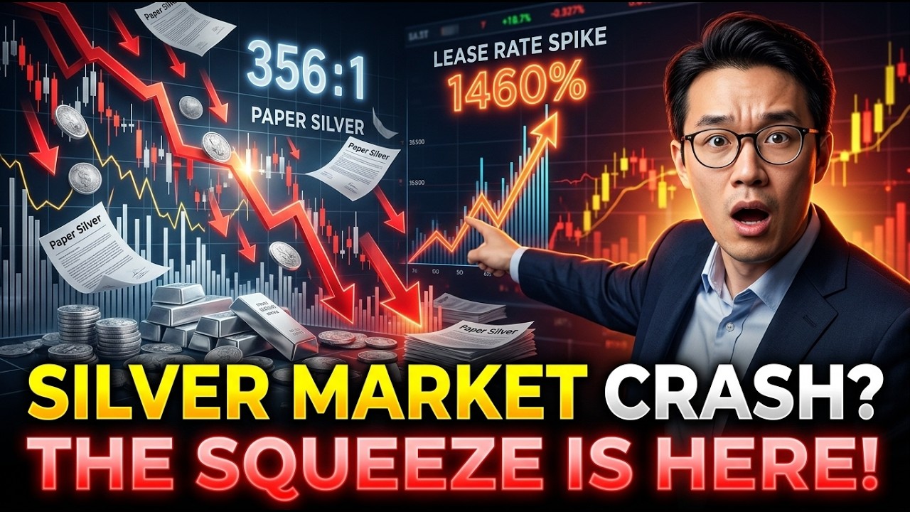 356 Paper Ounces Per Real Ounce of Silver  Silver Lease Rates 1,460% Above Normal 245M OZ Deficit