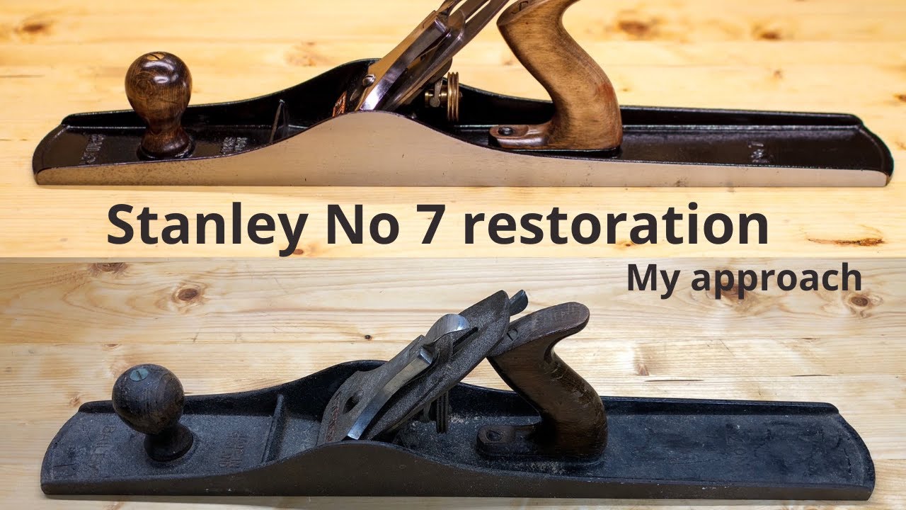 Restoration Project: Breathing New Life into a 1960s Stanley No 7 Jointer Plane.