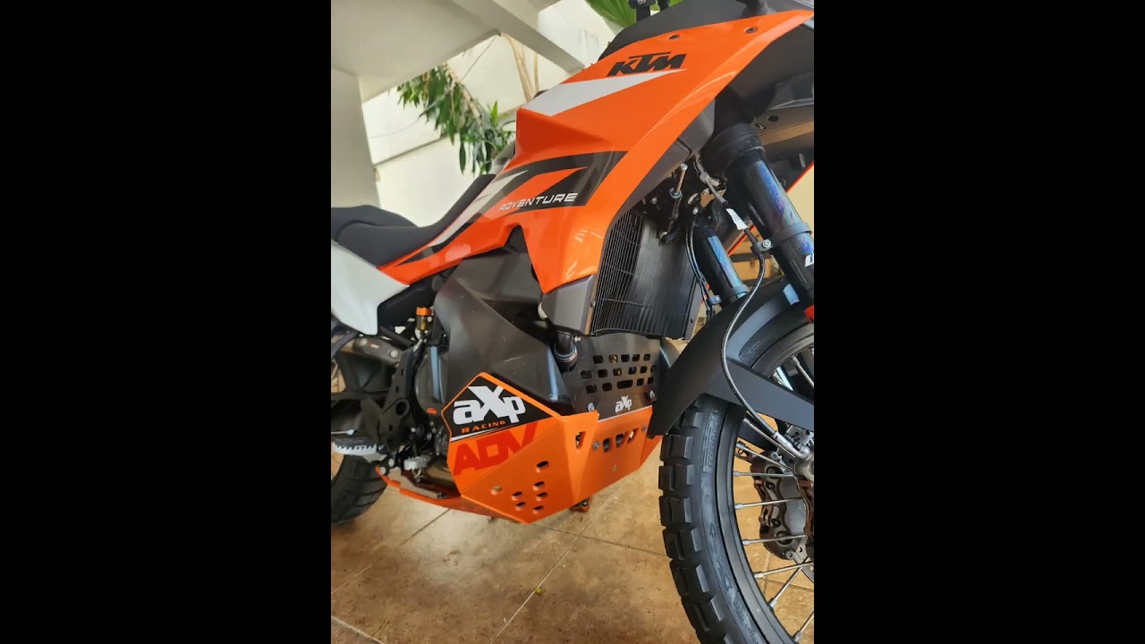 HOW TO INSTALL AXP SKIP PLATE FOR KTM 890  2023