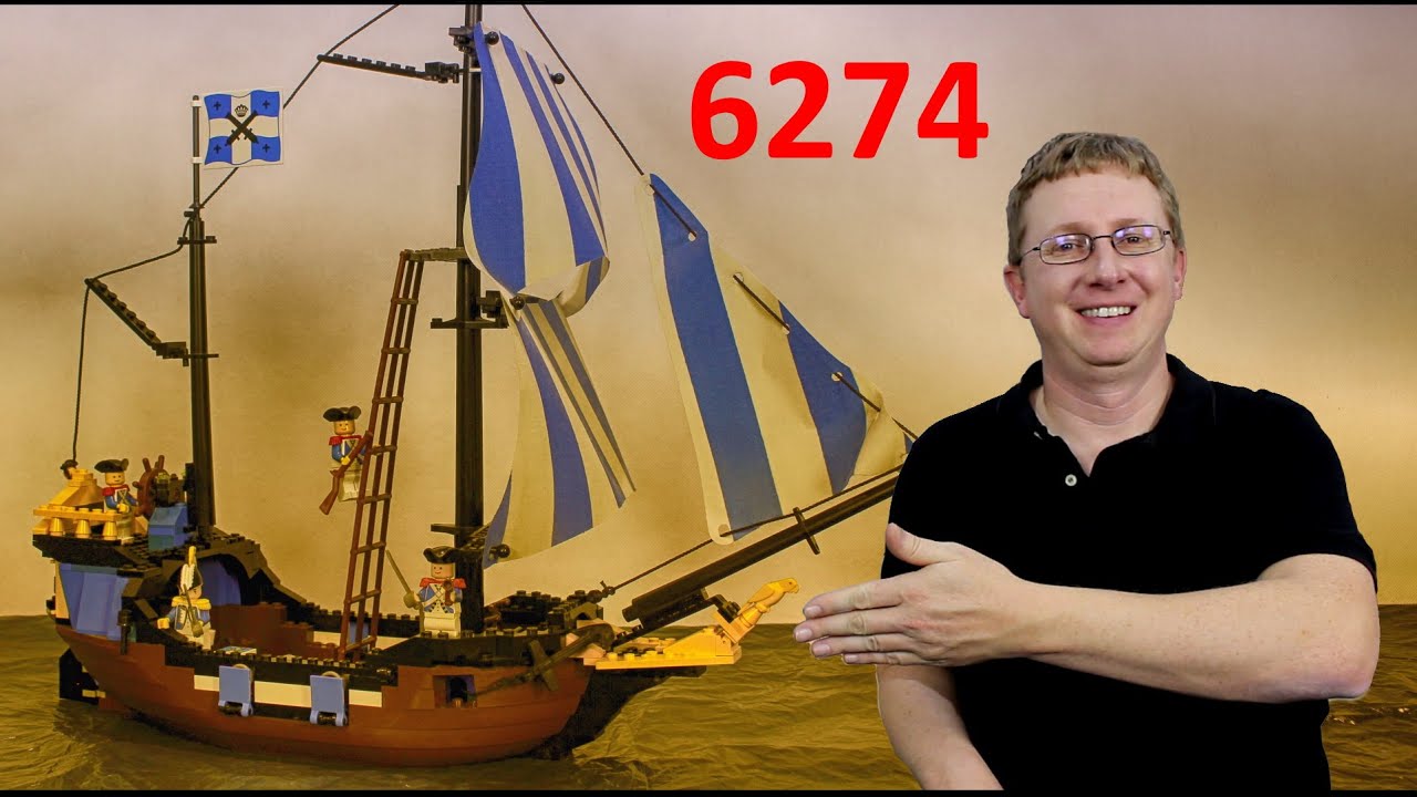 Lego Piraten - 6274 - Gouverneurskogge - german Review