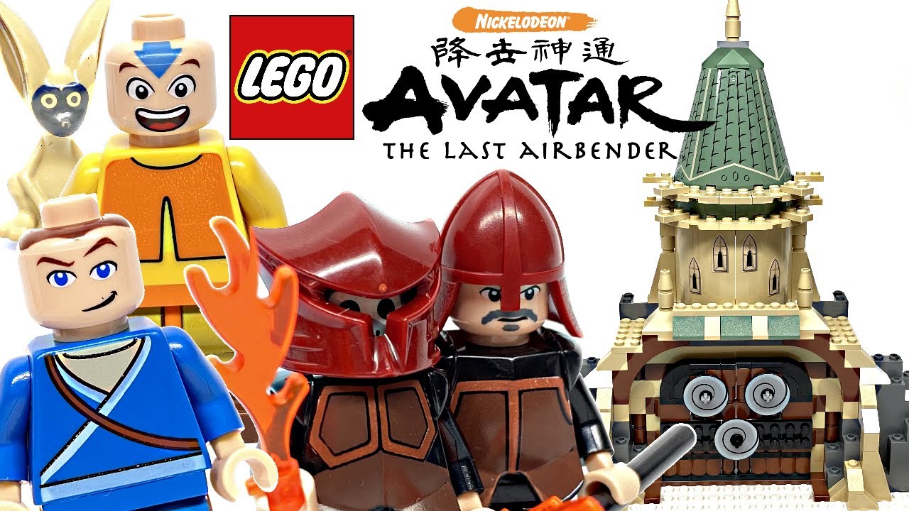 Rare LEGO Avatar The Last Airbender Air Temple review! 2006 set 3828!