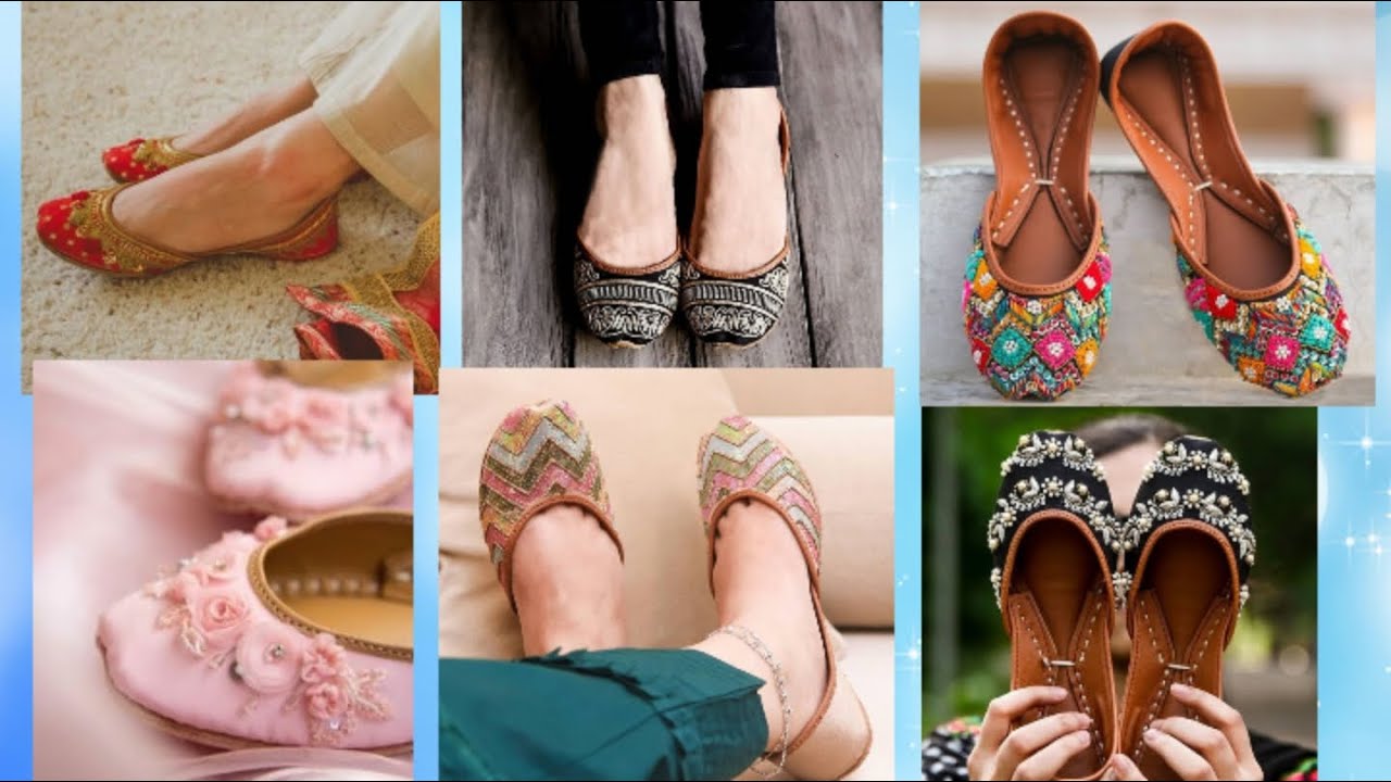 Khussa design | black khussa ladies | simple khussa design | mehndi khussa designs | punjabi jutti