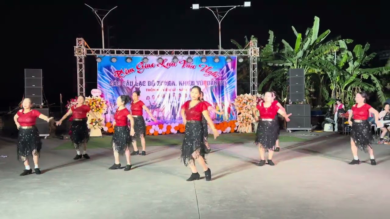 Đồng niên 1963 mừng sinh nhật 7t Zumba Nghiêm Xá