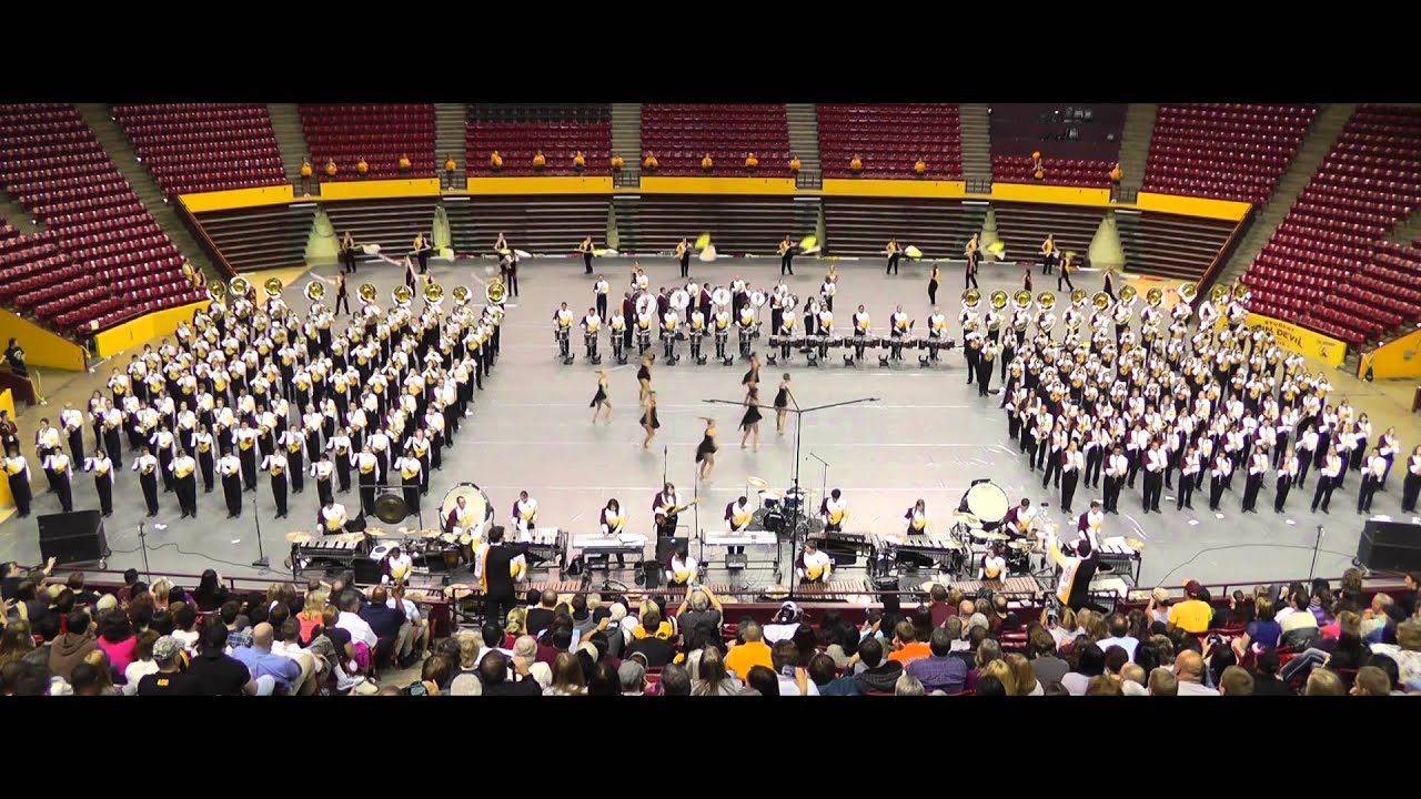 2012 ASU Marching Band - Pass In Review #4 (of 6)