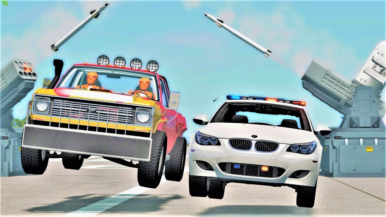 Epic Police Chases & Crashes #58 - BeamNG Drive | CRASHdriven
