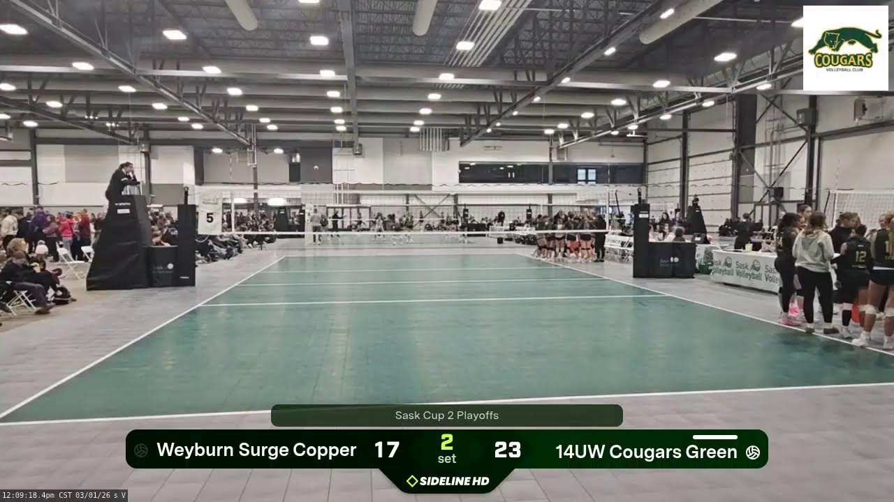 14UW Cougars Green vs. Weyburn Surge Copper (2026.03.01)