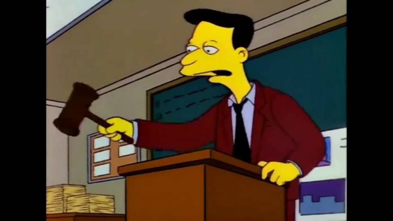 The Simpsons - Auction Scene 'Sold For A Buck'