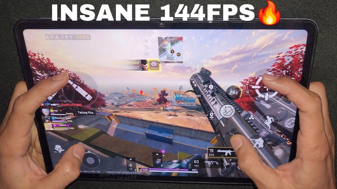 Ultra Smooth Blood Strike Mobile 144FPS on Xiaomi Pad 6 | WIN MATCH