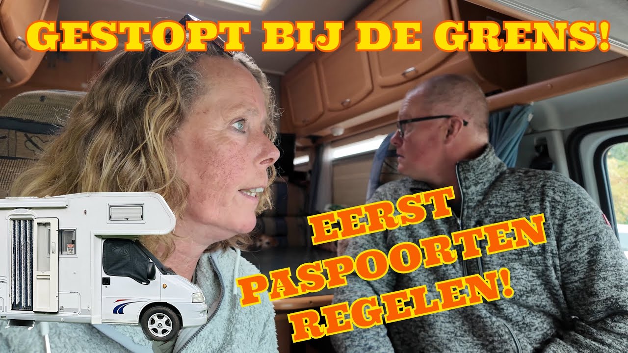 836 GESTOPT BIJ DE GRENS, EERST PASPOORTEN REGELEN!