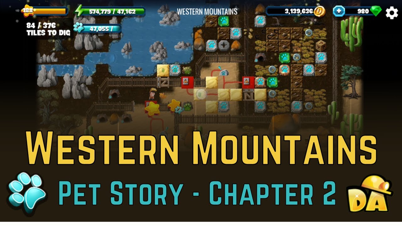 Western Mountains - #3 Pets Chapter 2 - Diggy's Adventure