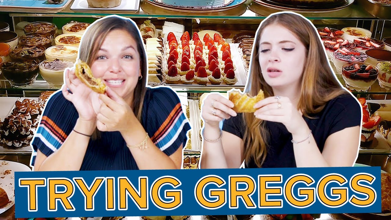 Americans Try Greggs For The First Time