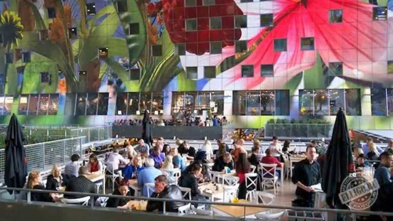 Архитектурный шедевр Роттердама Markthal