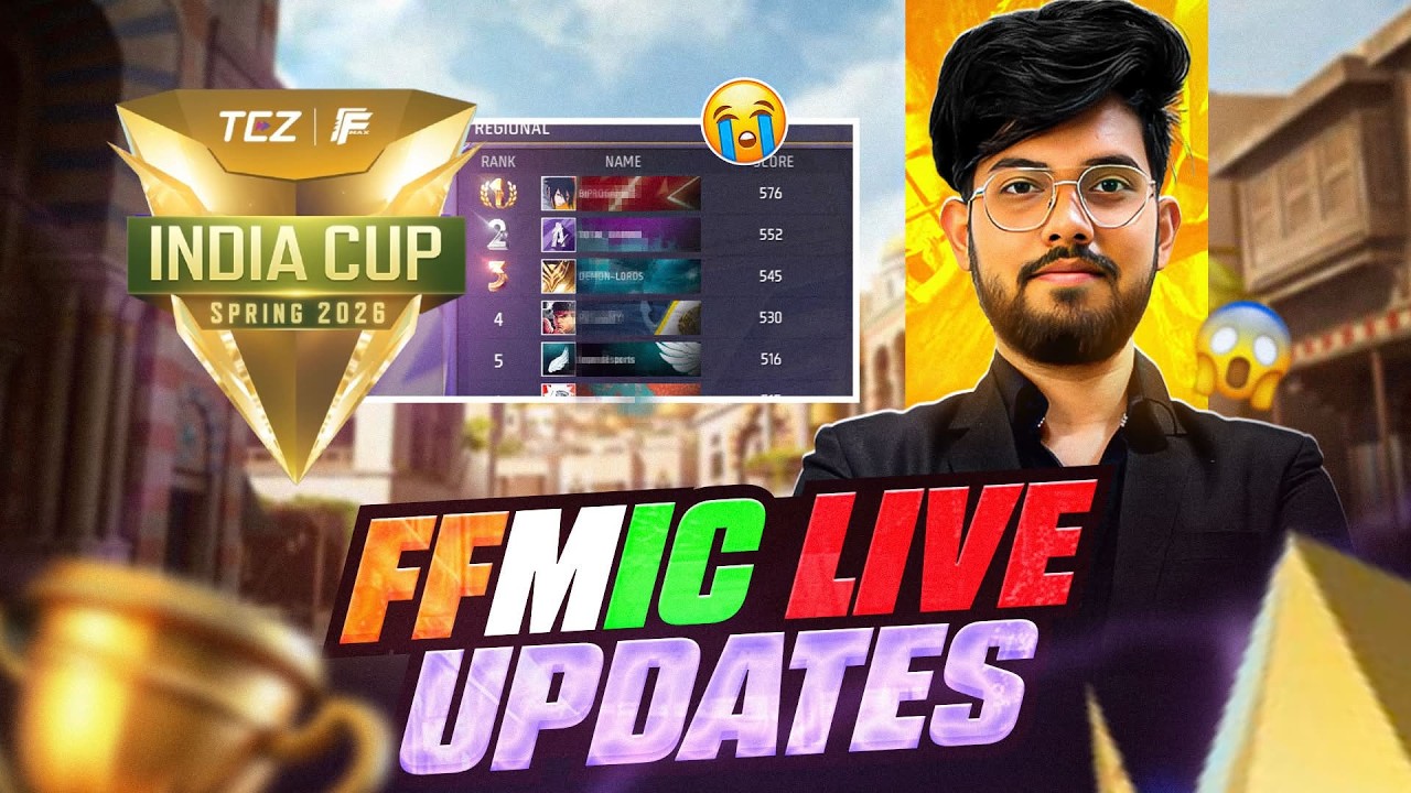 FFMIC Spring 2026 Live Updates Leaderboard Full Of Hackers | INDIA | FreeFireMax| #ffmic2026