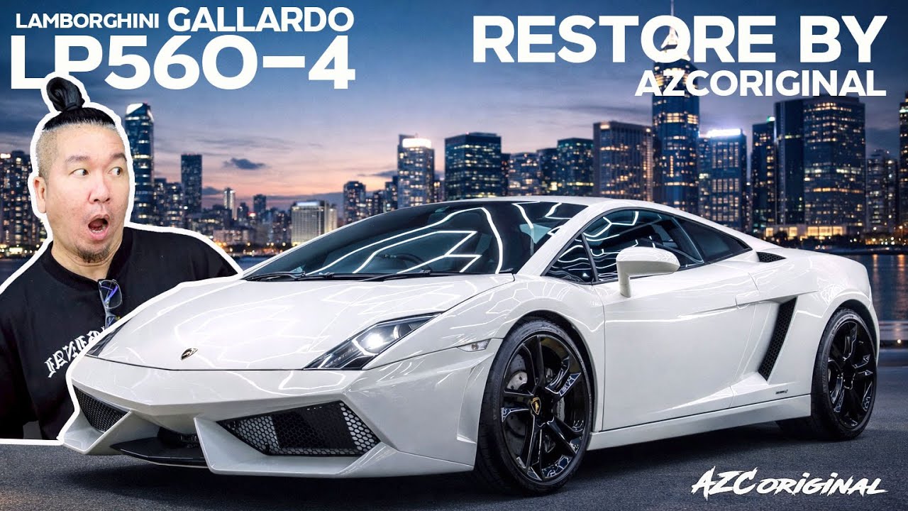 Restore Lamborghini Gallardo LP560-4 #azcoriginal #น้าแจ่ม #lamborghini