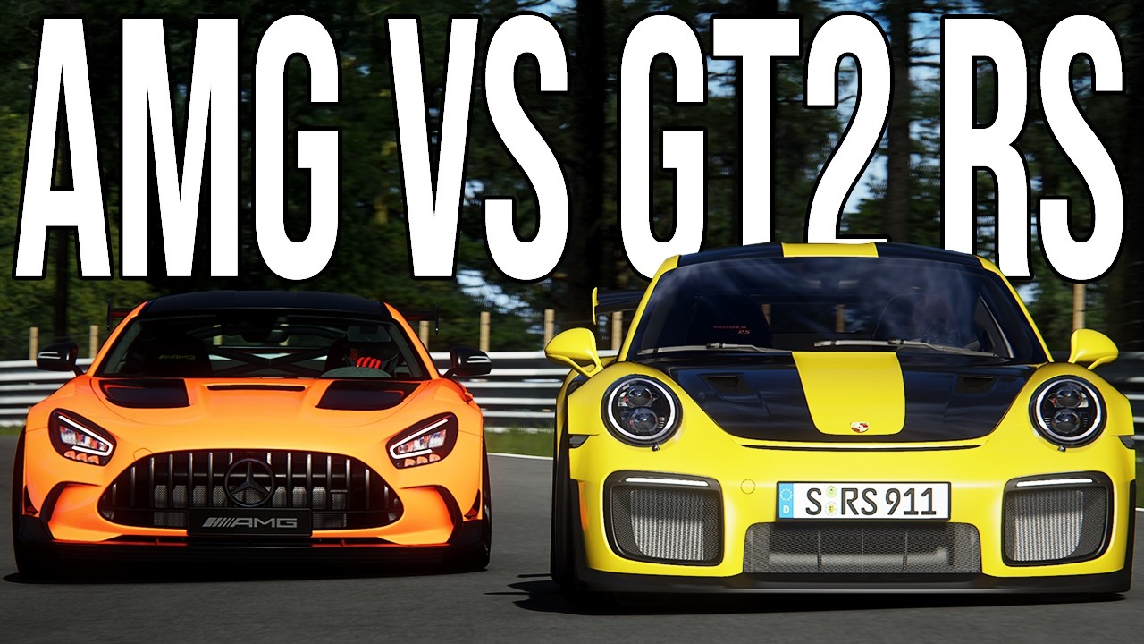 AMG GT Black Series vs Porsche GT2 RS: N&uuml;rburgring Lap Battle!