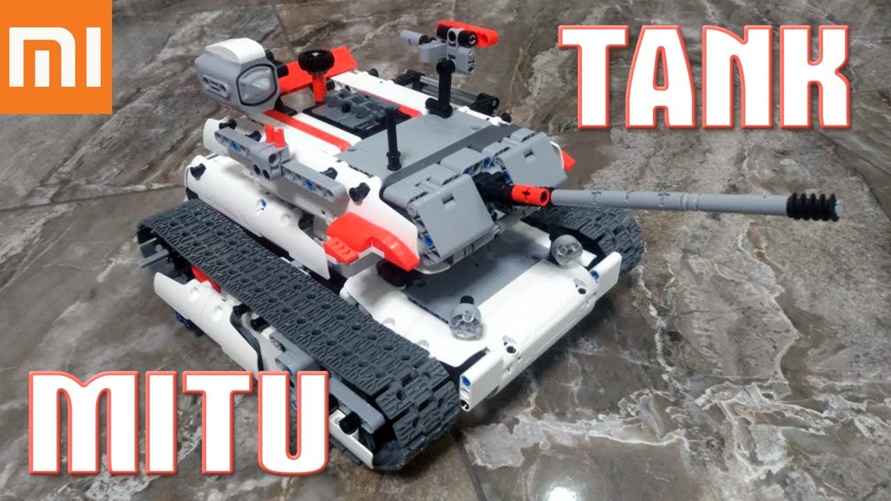 Танк Xiaomi MITU Mi Bunny Robot Rover обзор конструктор