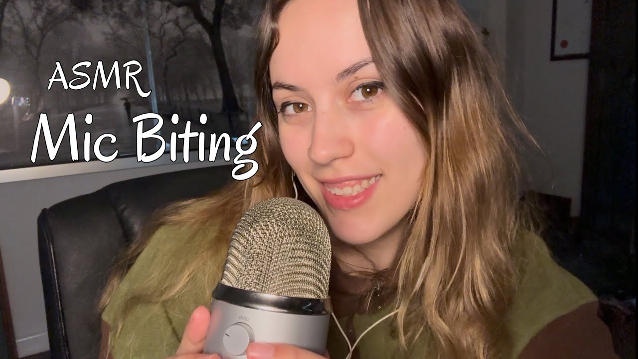 ASMR Mic Biting and Other Mouth Sounds | Blue Yeti