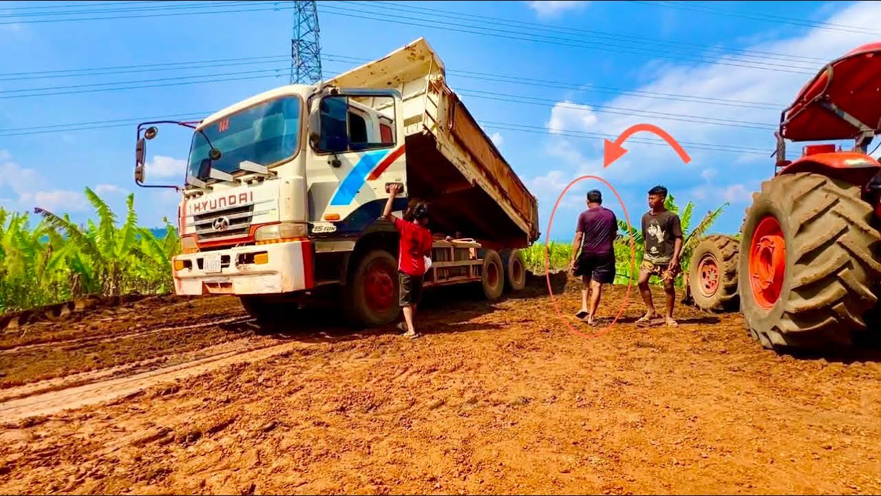Today, my truck went to dump soil for them, and there are only 10 trucks left