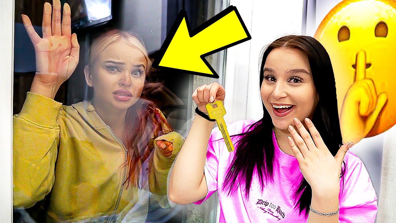 2 Uhr NACHTS Schwester im BALKON eingesperrt! 🏡😳 (Sorry Egg) - Celina