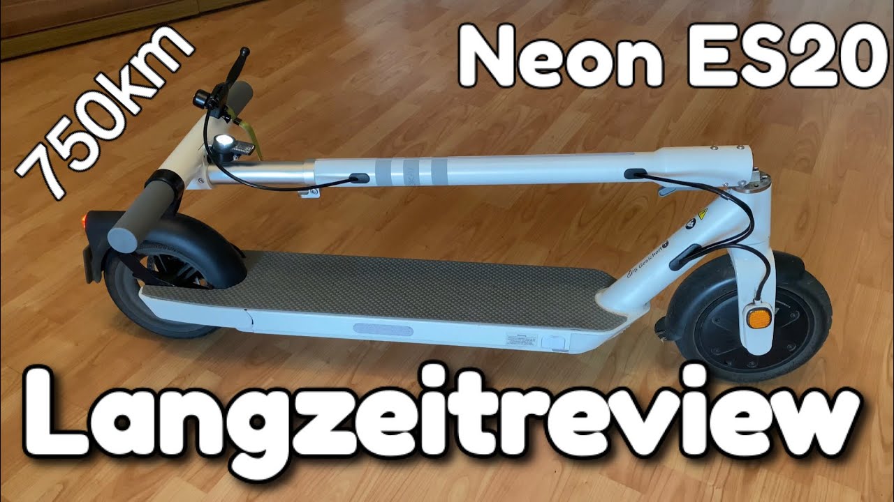 Okai Neon ES20 ekfv E Scooter Langzeitreview nach 750km - ist er sein Geld wert?
