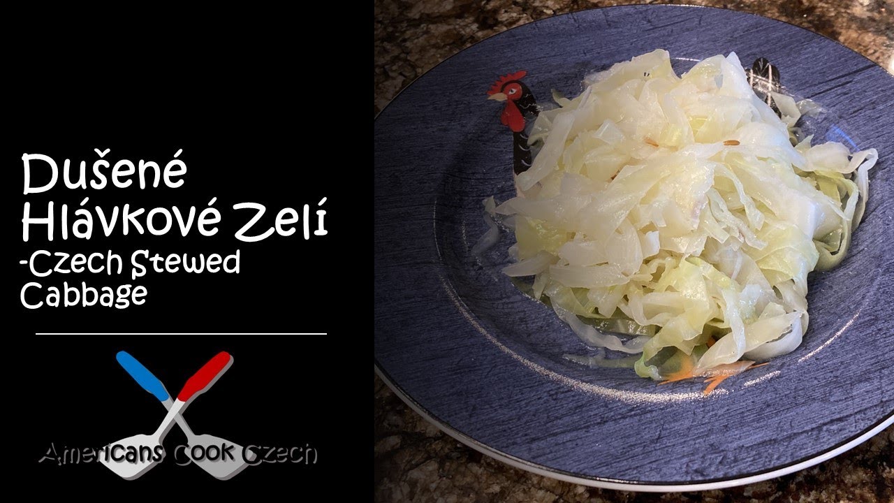 Dušené Hlávkové Zelí - Czech Stewed Cabbage
