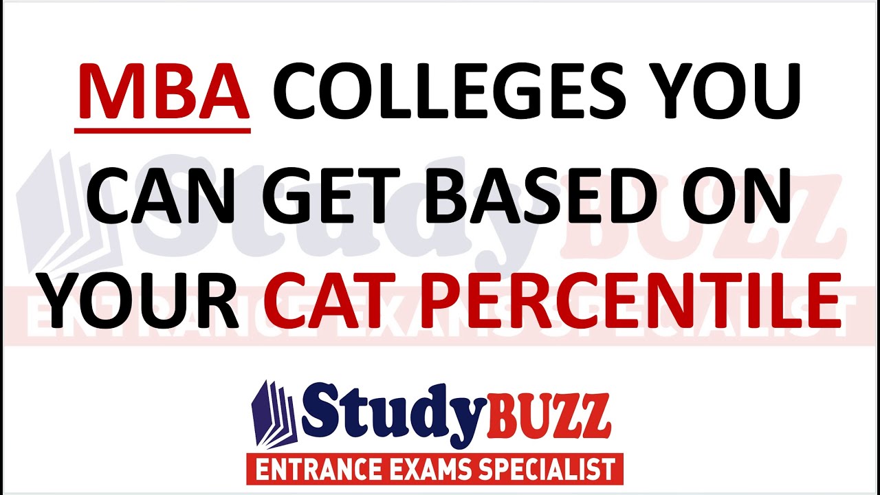Колледжи MBA, в которые можно поступить на основе вашего процентиля CAT | Лучшие колледжи MBA от ...