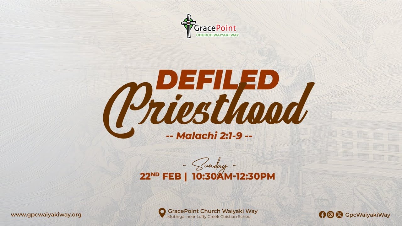 Sunday Service Livestream 22nd February 2026|Defiled Priesthood