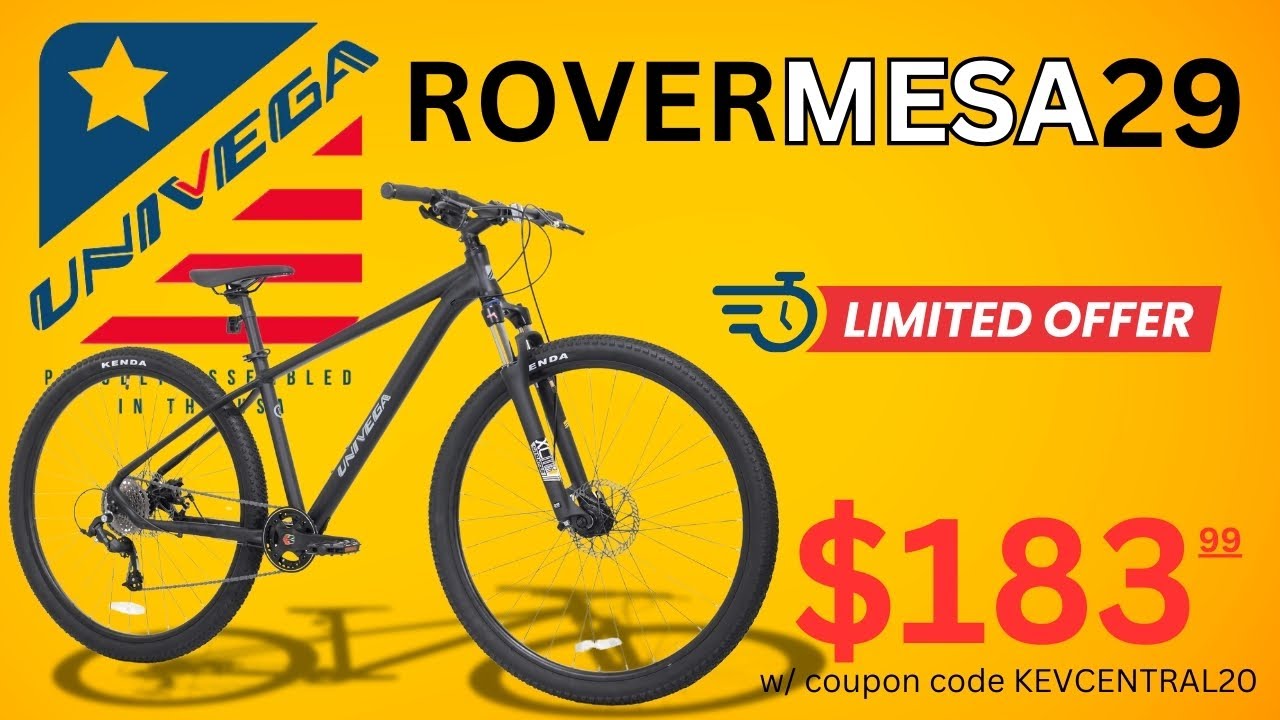 Горный велосипед Univega Rover Mesa 29 за 184 доллара — специальная цена от Mendham Bikes | KEVCE...