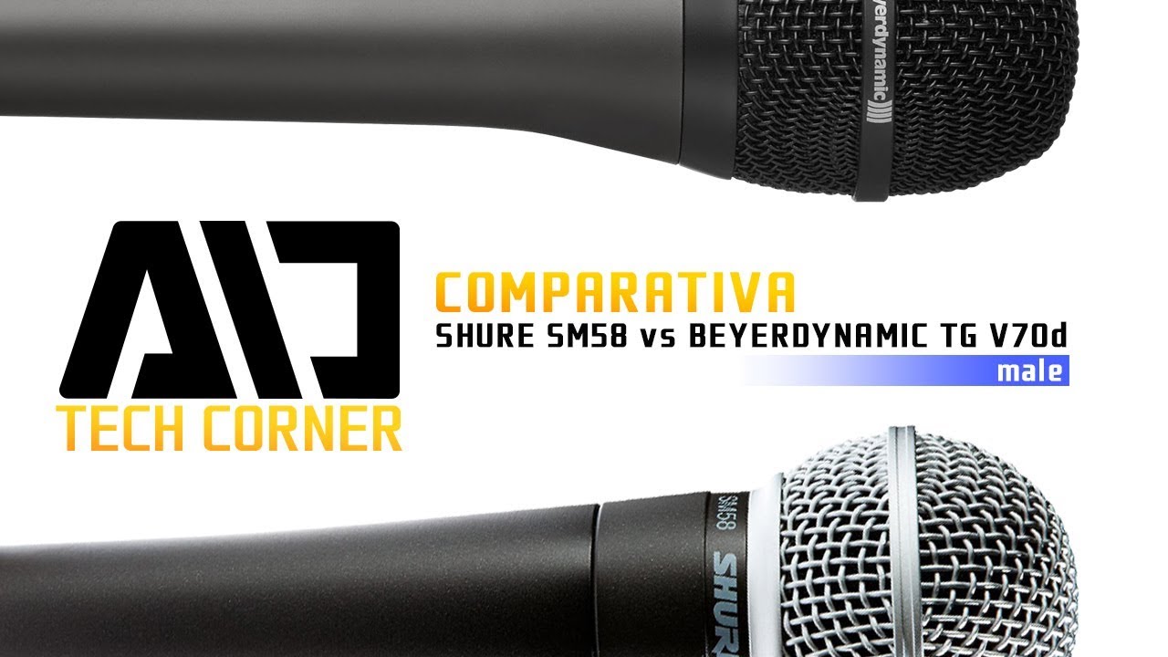 Alpha Omega Studios - Tech Corner - SM58 vs TG V70d [Male]