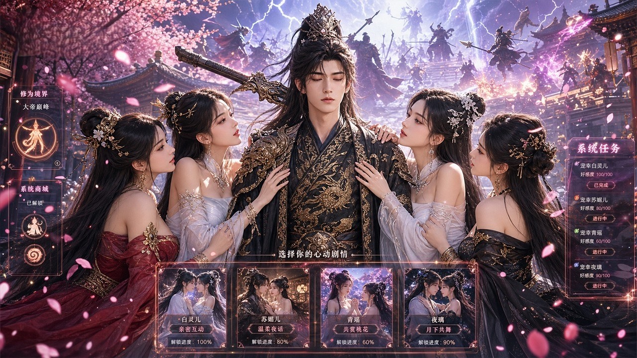🔥小伙子凭特殊体质吸纳灵力习炼器炼丹，收服苏媚娘组队，周旋王家等势力迎战强敌，从矿工到修仙传奇！！丨【完整版】 #逆袭 #重生 #穿越 #drama #AI真人 #aidrama