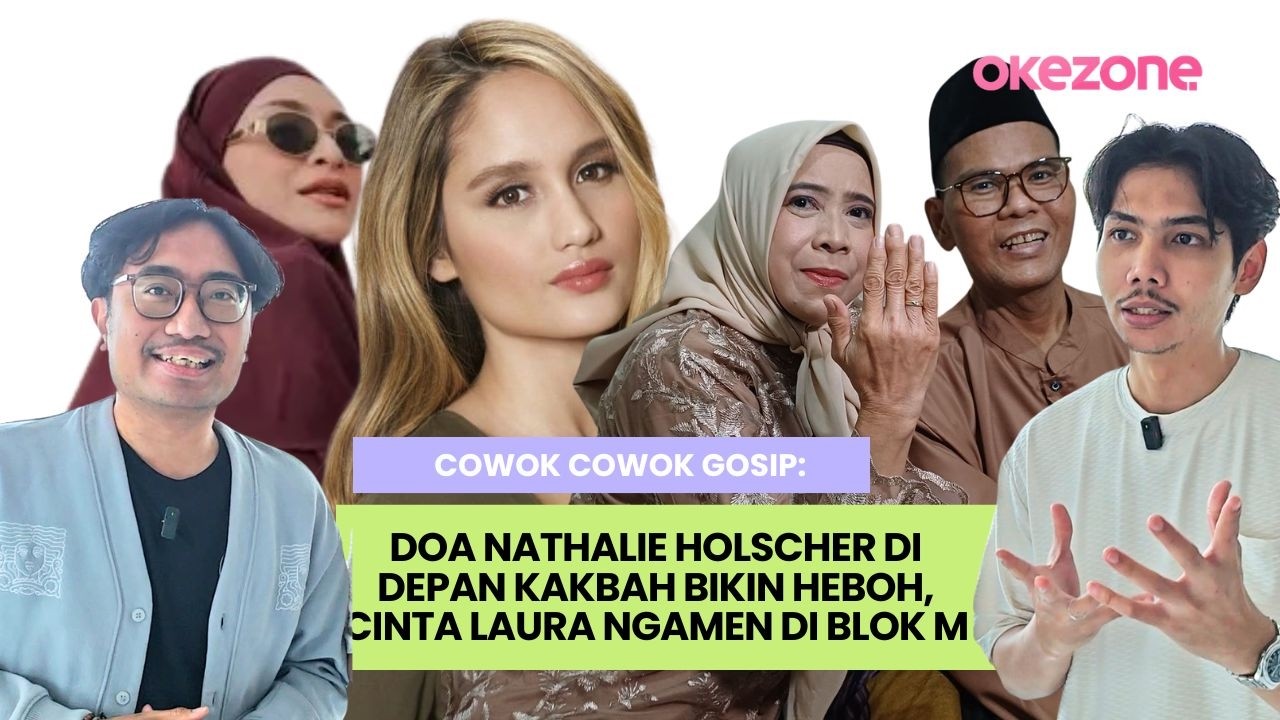 Doa Nathalie Holscher di Depan Kakbah Bikin Heboh, Cinta Laura Ngamen di Blok M