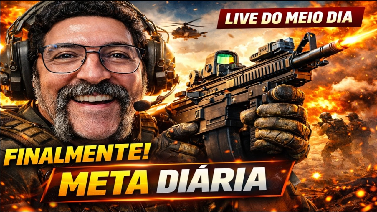 LIVE DO MEIO DIA- BATTLEFIELD 6 - DESAFIO DIÁRIO E SEMANAL