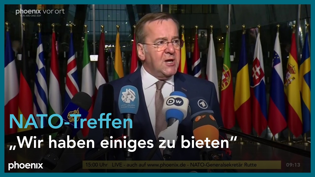 Boris Pistorius zum Treffen der NATO-Verteidigungsminister:innen am 12.02.26