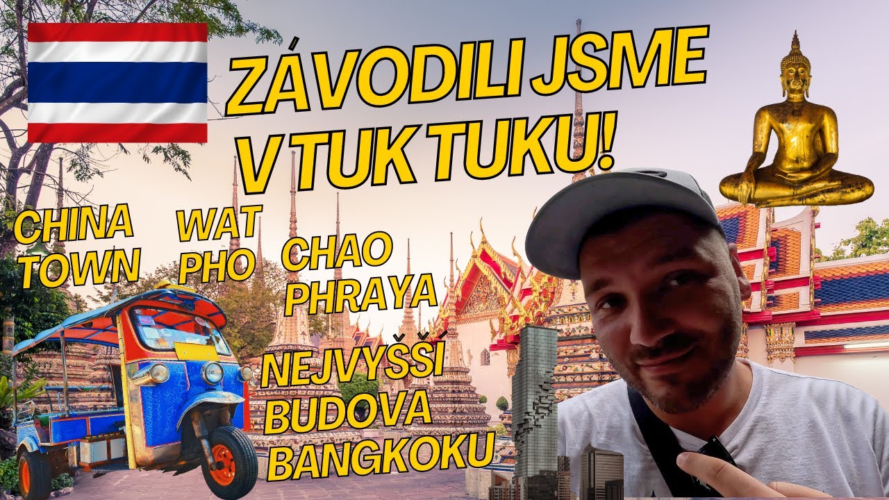 TOP místa v Bangkoku! Tohle musíš vidět! THAJSKO🇹🇭