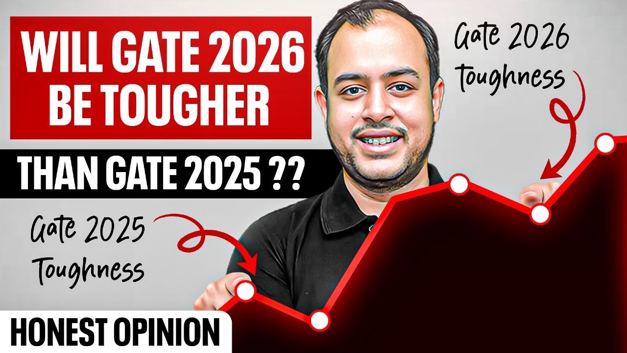 Will GATE 2026 be tougher than GATE 2025 ?? | Honest Opinion | Ankit Goyal | One Man Army