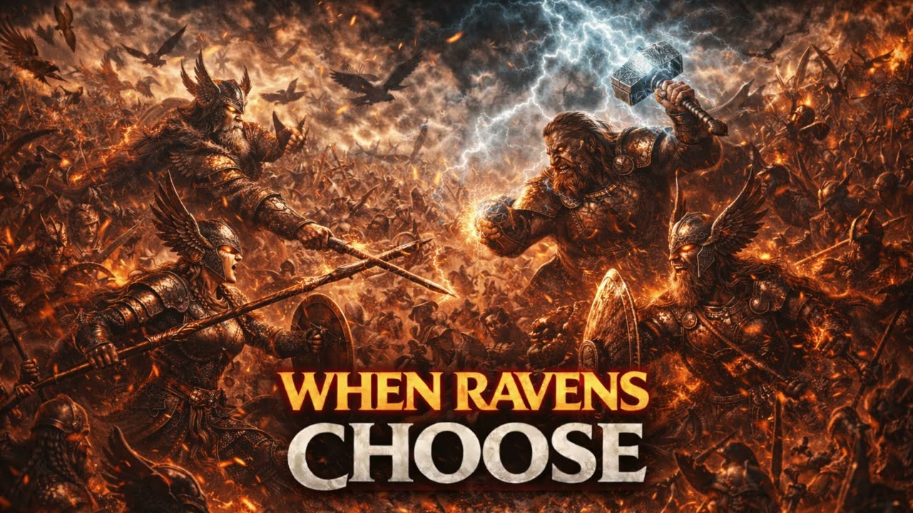 WHEN RAVENS CHOOSE | Viking Mythology Song | Valkyrie and the Norse Gods
