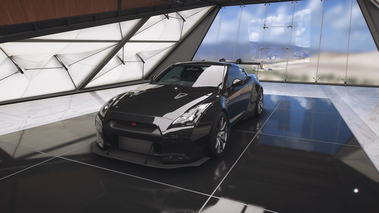 Nissan GT-R Black Edition R35 2012 Test Drive - Street Racing Tuning - Forza Horizon 5