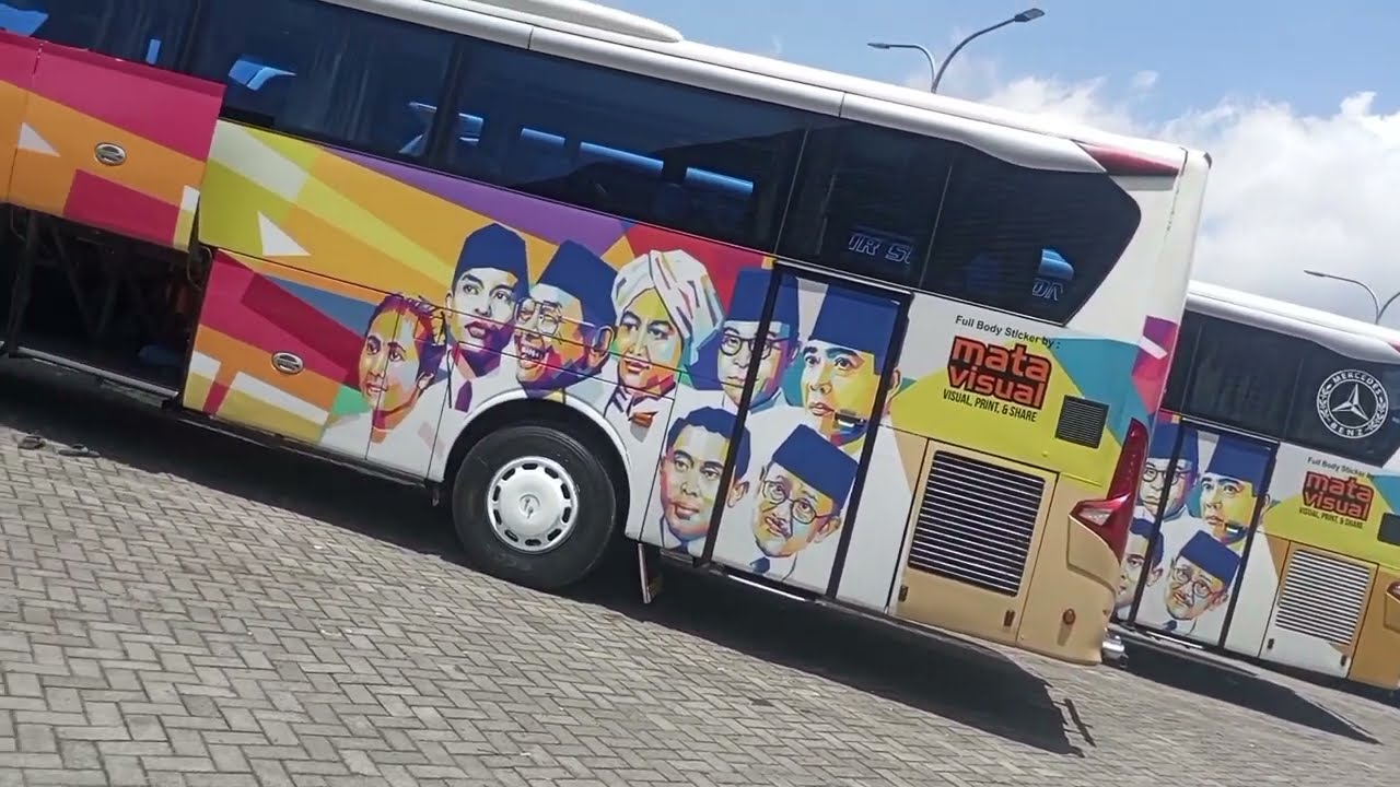 Hunting bus Terminal wisata Gedong Songo situasi