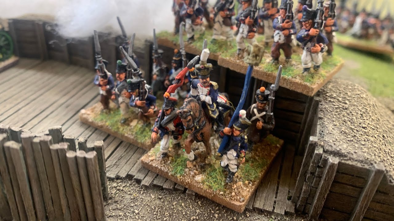 Battle of Borodino 1812. Wargaming the Napoleonic War.