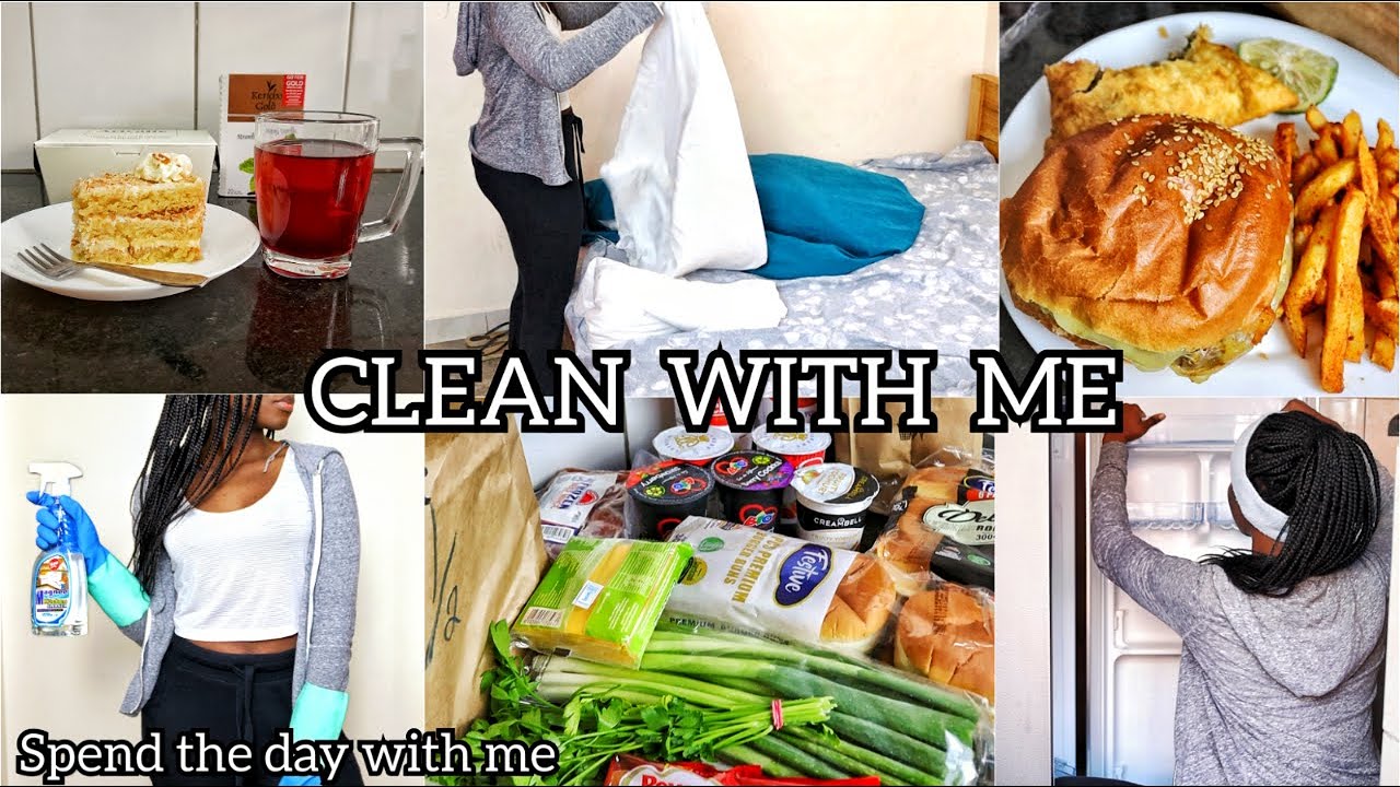 SPEND A DAY WITH ME CLEANING, Productive day, Deep Cleaning Fridge, Mini Shopping haul