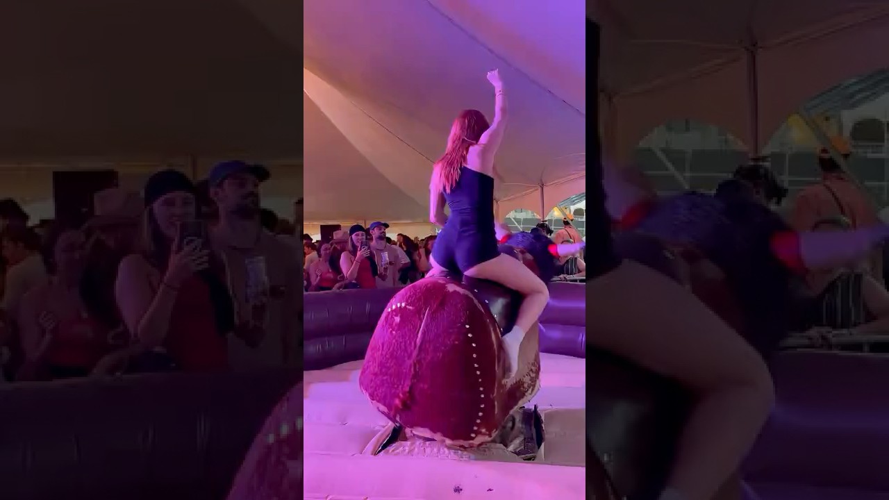 Mechanical Bull Rental Ottawa | Bluesfest 2025 Festival Ride | Jed the Mechanical Bull