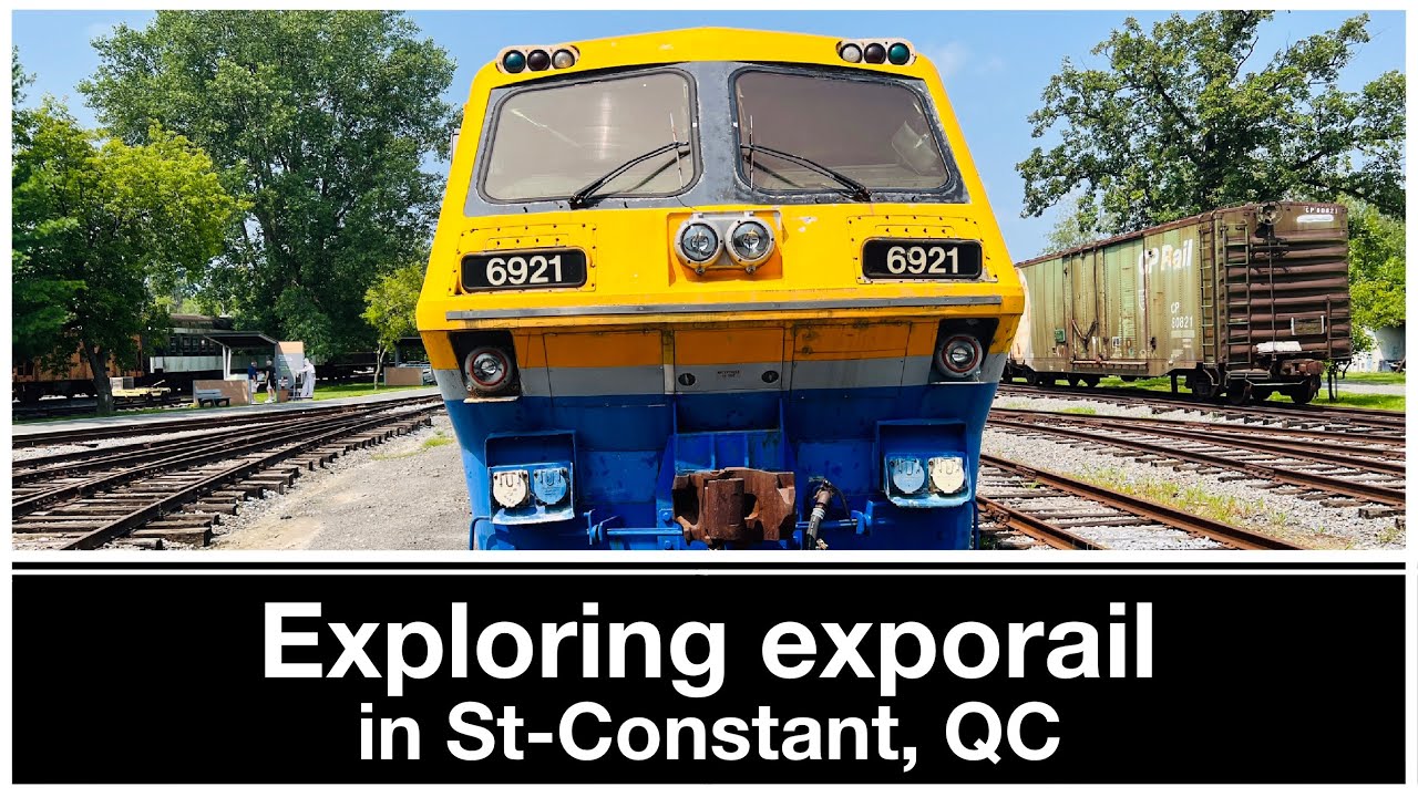 Exploring the exporail Transit Museum