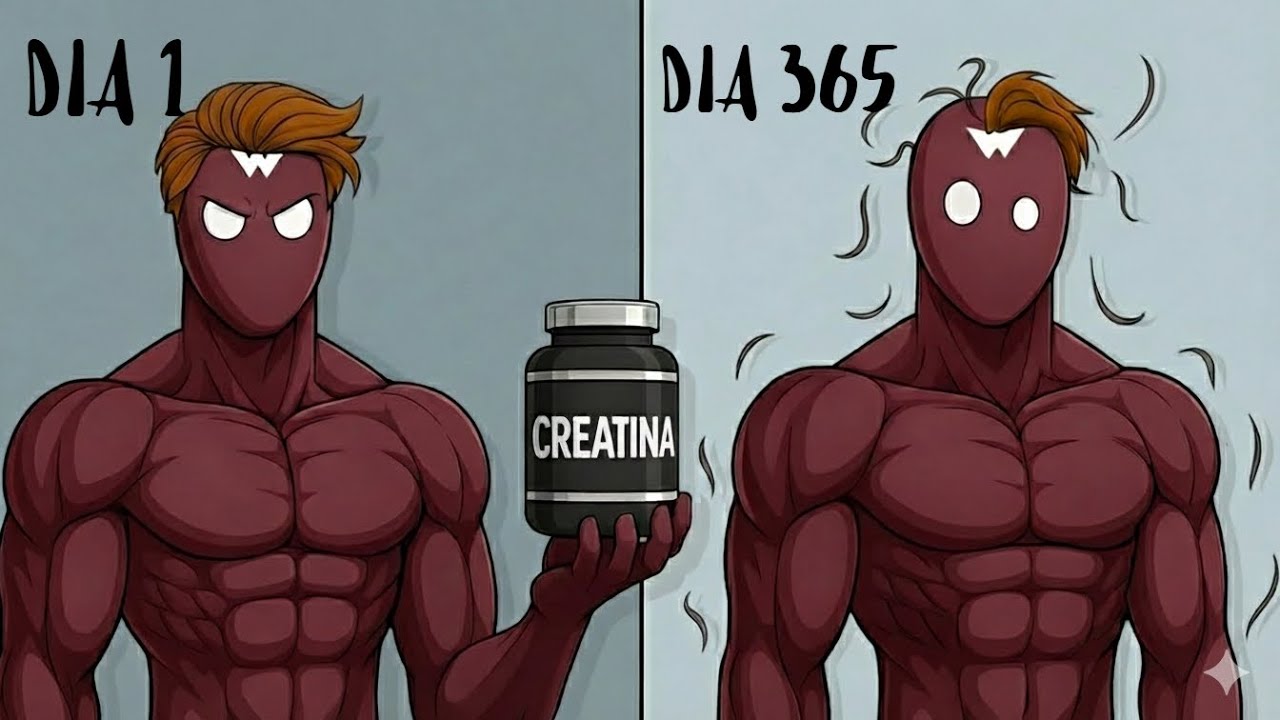 Tomei Creatina por 365 dias... Aqui est&aacute; o que aconteceu.