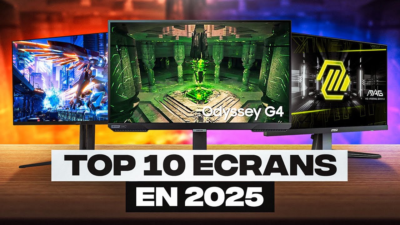TOP 10 ECRAN GAMER en 2025