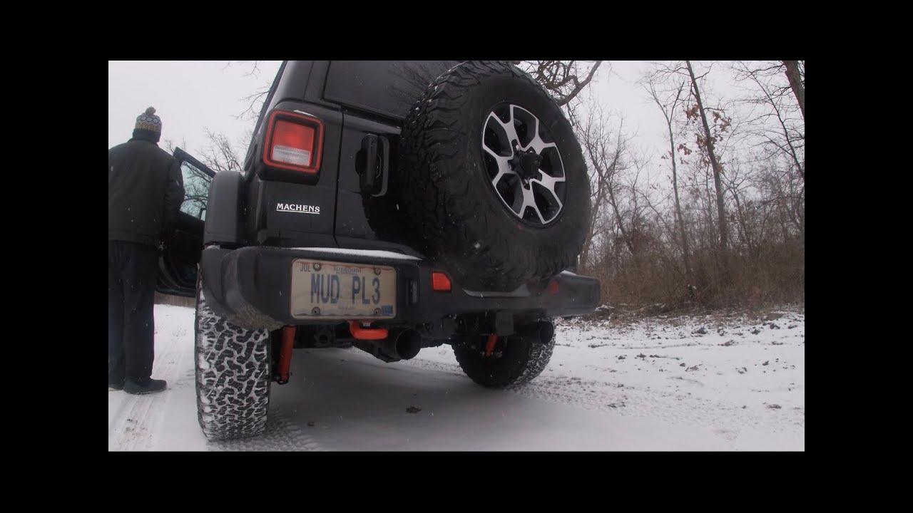 Jeep Wrangler JL Flowmaster Outlaw axle-back exhaust/ first mod