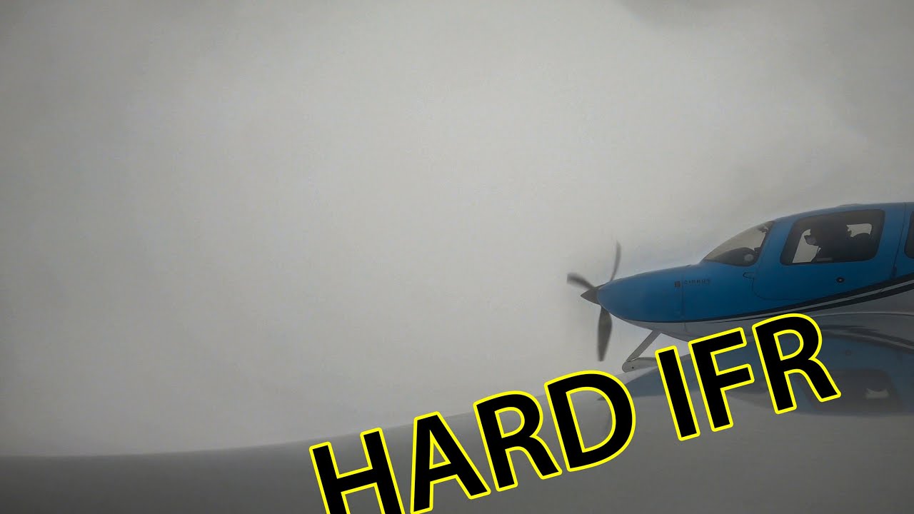 Практика полетов по ППП в жестких условиях IMC, стиль Cirrus sr22