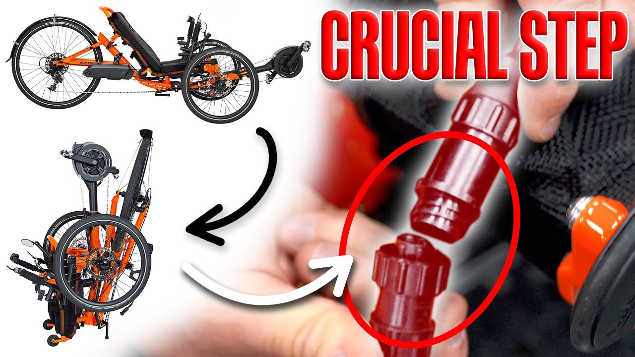 How to Fold & Unfold a Catrike eCAT w/ Bosch Electric Motor