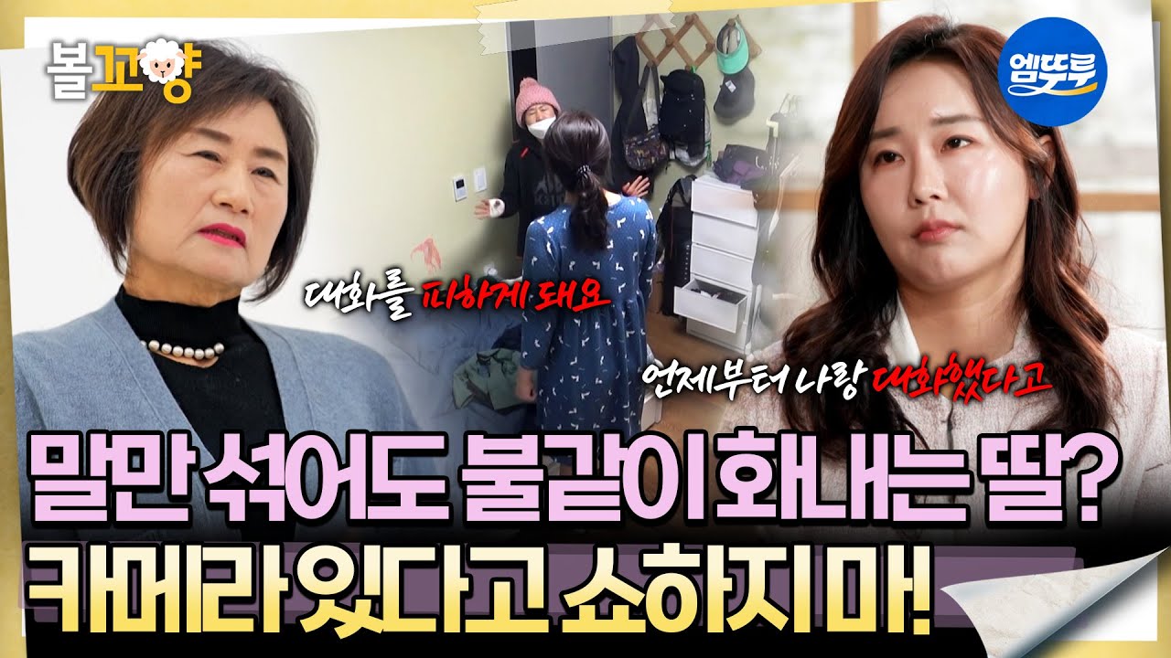 [오은영리포트]관계 회복을 위해 다가선 엄마에게 날 선 말만 내뱉는 딸 -공방 가족 1-  #엠뚜루마뚜루 #볼꼬양 MBC260223방송