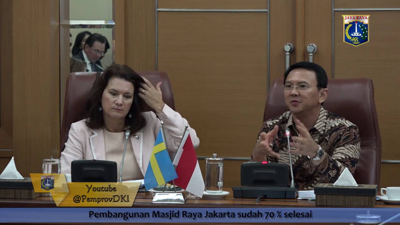 03 Okt 2016 Gub Basuki T. Purnama Menerima Menteri Urusan Uni Eropa Perdagangan Swedia : Part 1/2