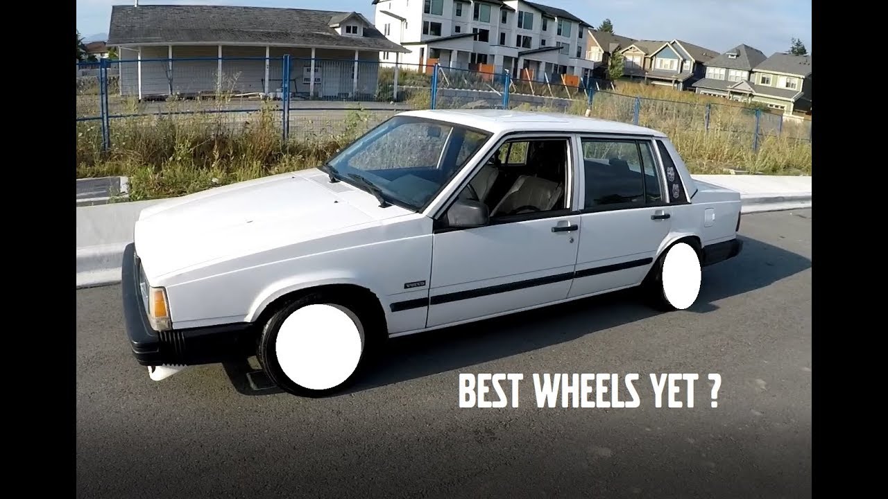 WHAT IS THE BEST WHEEL SIZE FOR A VOLVO 740 ?